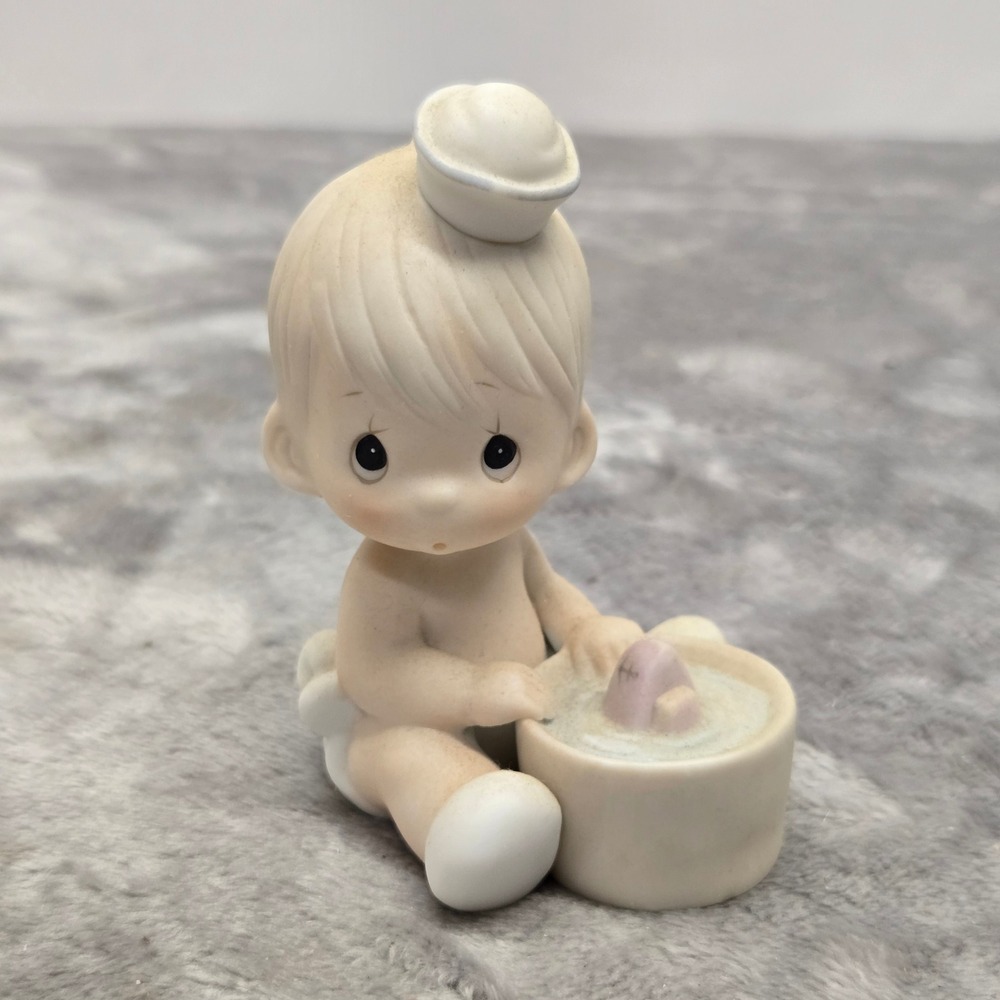 Precious Moments I Would Be Sunk Without You Figurine 102970 Sailor Boy‎ 1987
